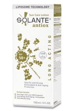 Solante Antiox SPF + Güneş Koruyucu Losyon